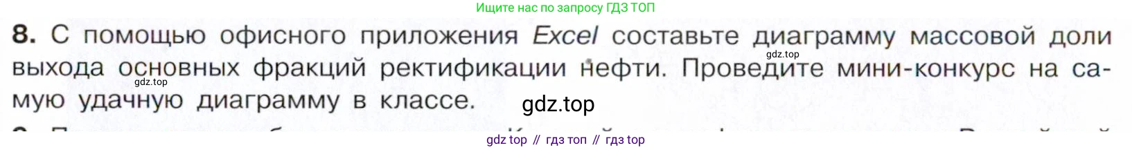 Химия, 10 класс Учебник, авторы: Габриелян Олег Саргисович, Остроумов Игорь Геннадьевич, Сладков Сергей Анатольевич, издательство Просвещение, Москва, 2021, белого цвета, страница 174, номер 8, Условие
