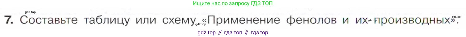 Химия, 10 класс Учебник, авторы: Габриелян Олег Саргисович, Остроумов Игорь Геннадьевич, Сладков Сергей Анатольевич, издательство Просвещение, Москва, 2021, белого цвета, страница 224, номер 7, Условие