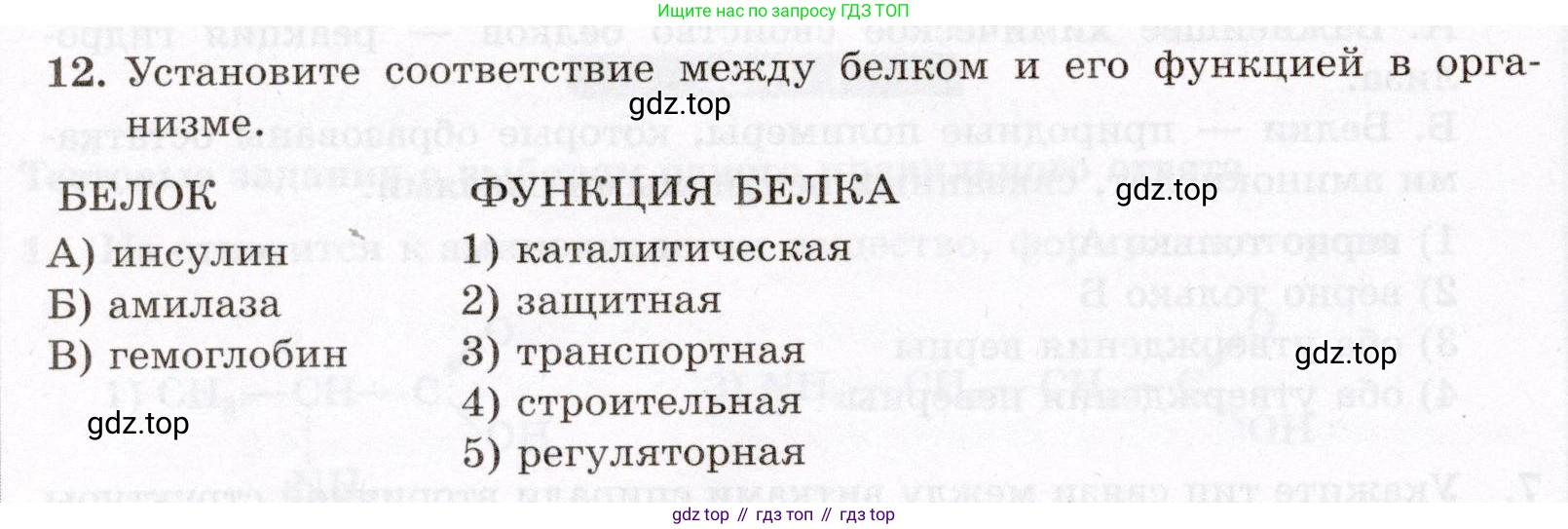 ГДЗ Химия, 10 класс Проверочные и контрольные работы, авторы: Габриелян Олег Саргисович, Лысова Галина Георгиевна, издательство Просвещение, Москва, 2022, белого цвета, страница 112, номер 12, Условие