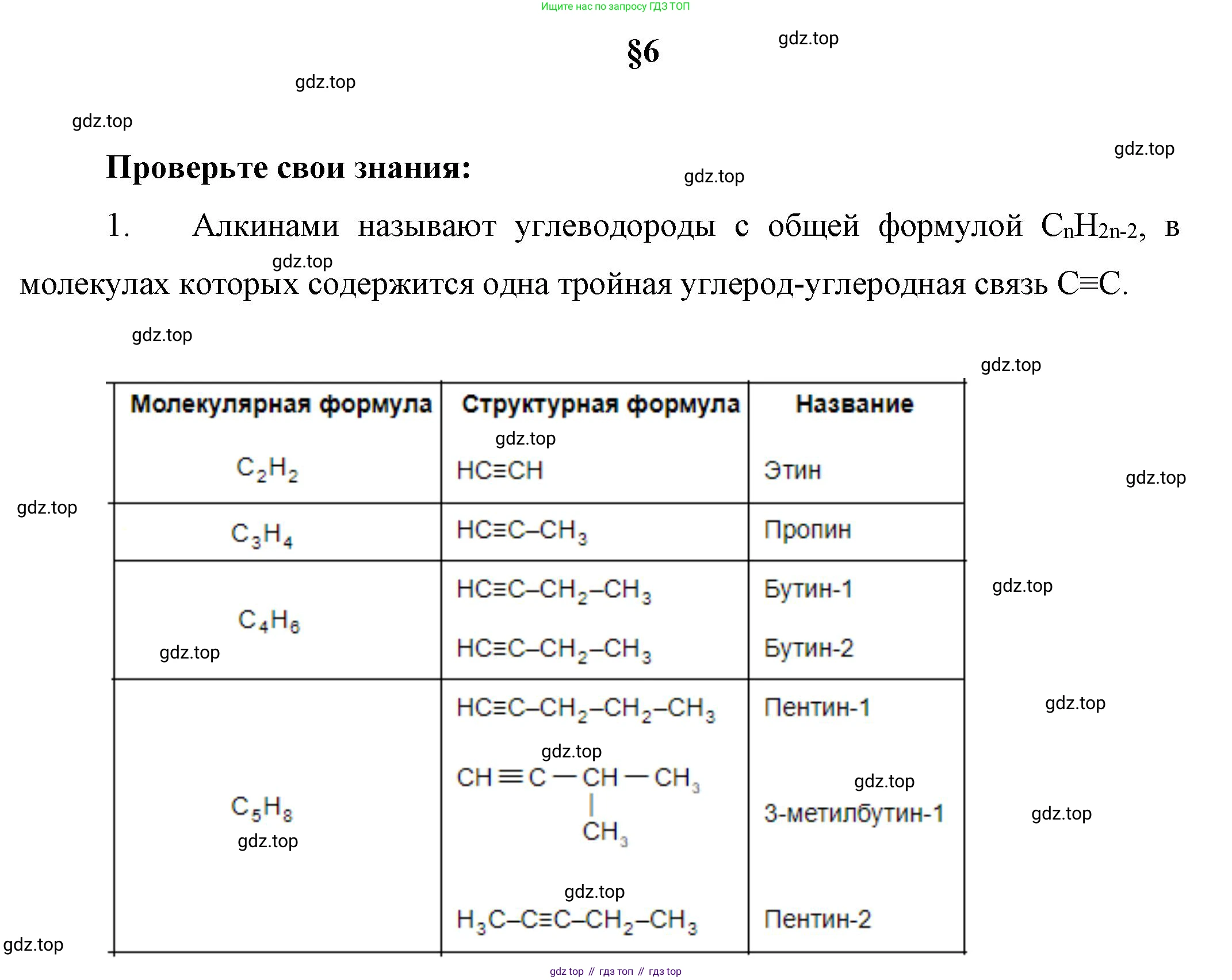 ГДЗ Химия, 10 класс Учебник, авторы: Габриелян Олег Саргисович, Остроумов Игорь Геннадьевич, Сладков Сергей Анатольевич, издательство Просвещение, Москва, 2019, белого цвета, страница 38, номер 1, Решение