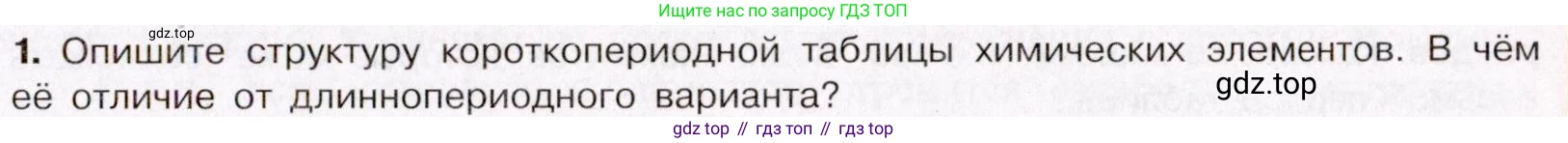 ГДЗ Химия, 11 класс Учебник, авторы: Габриелян Олег Саргисович, Остроумов Игорь Геннадьевич, Сладков Сергей Анатольевич, Левкин Антон Николаевич, издательство Просвещение, Москва, 2021, белого цвета, страница 45, номер 1, Условие