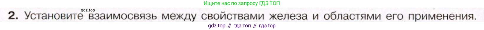 ГДЗ Химия, 11 класс Учебник, авторы: Габриелян Олег Саргисович, Остроумов Игорь Геннадьевич, Сладков Сергей Анатольевич, Левкин Антон Николаевич, издательство Просвещение, Москва, 2021, белого цвета, страница 412, номер 2, Условие