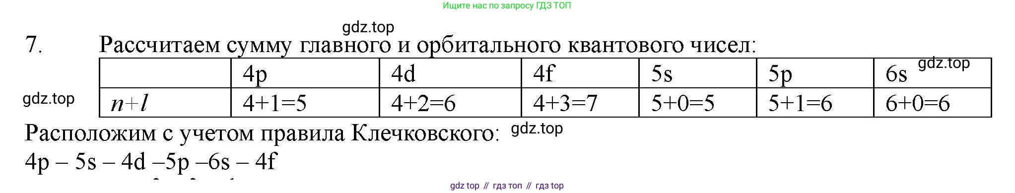 ГДЗ Химия, 11 класс Учебник, авторы: Габриелян Олег Саргисович, Остроумов Игорь Геннадьевич, Сладков Сергей Анатольевич, Левкин Антон Николаевич, издательство Просвещение, Москва, 2021, белого цвета, страница 30, номер 7, Решение