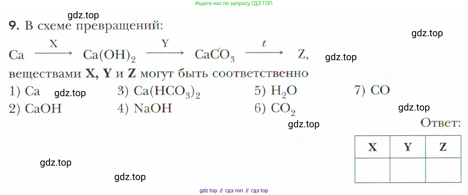 Химия, 11 класс Учебник, авторы: Кузнецова Нинель Евгеньевна, Левкин Антон Николаевич, Шаталов М А, издательство Просвещение, Москва, 2021, страница 202, номер 9, Условие