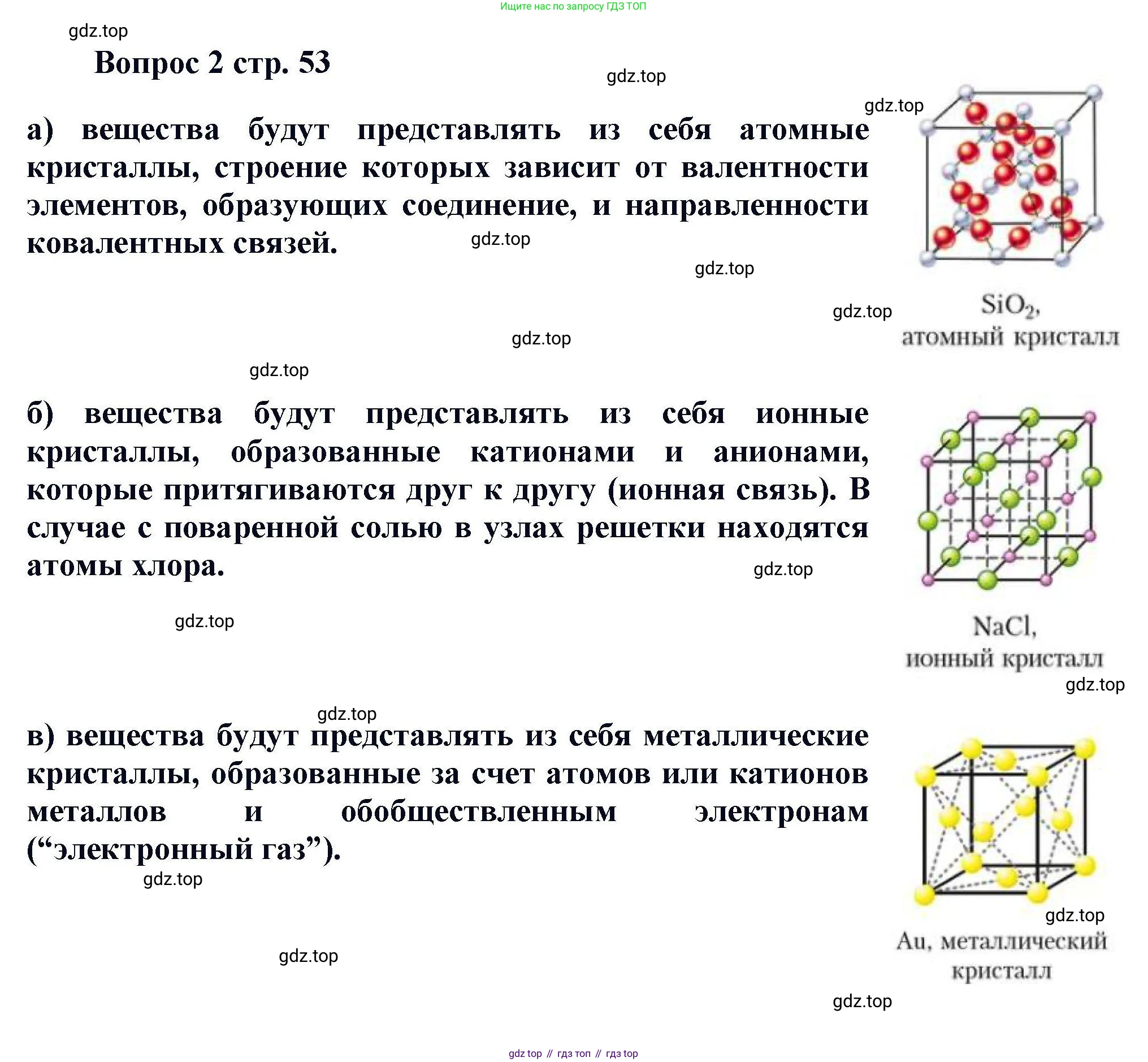 Химия, 11 класс Учебник, авторы: Кузнецова Нинель Евгеньевна, Левкин Антон Николаевич, Шаталов М А, издательство Просвещение, Москва, 2021, страница 53, номер 2, Решение
