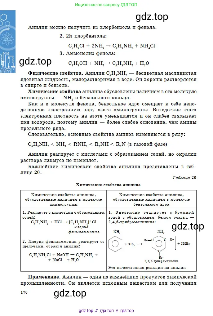 Химия, 11 класс Учебник, авторы: Оспанова Мейрамкуль Кабылбековна, Аухадиева Кырмызы Сейсенбековна, Белоусова Татьяна Геннадьевна, издательство Мектеп, Алматы, 2020, страница 170