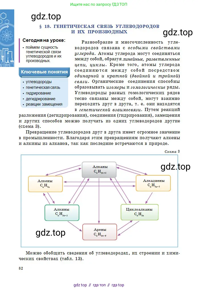 Химия, 11 класс Учебник, авторы: Оспанова Мейрамкуль Кабылбековна, Аухадиева Кырмызы Сейсенбековна, Белоусова Татьяна Геннадьевна, издательство Мектеп, Алматы, 2020, страница 82
