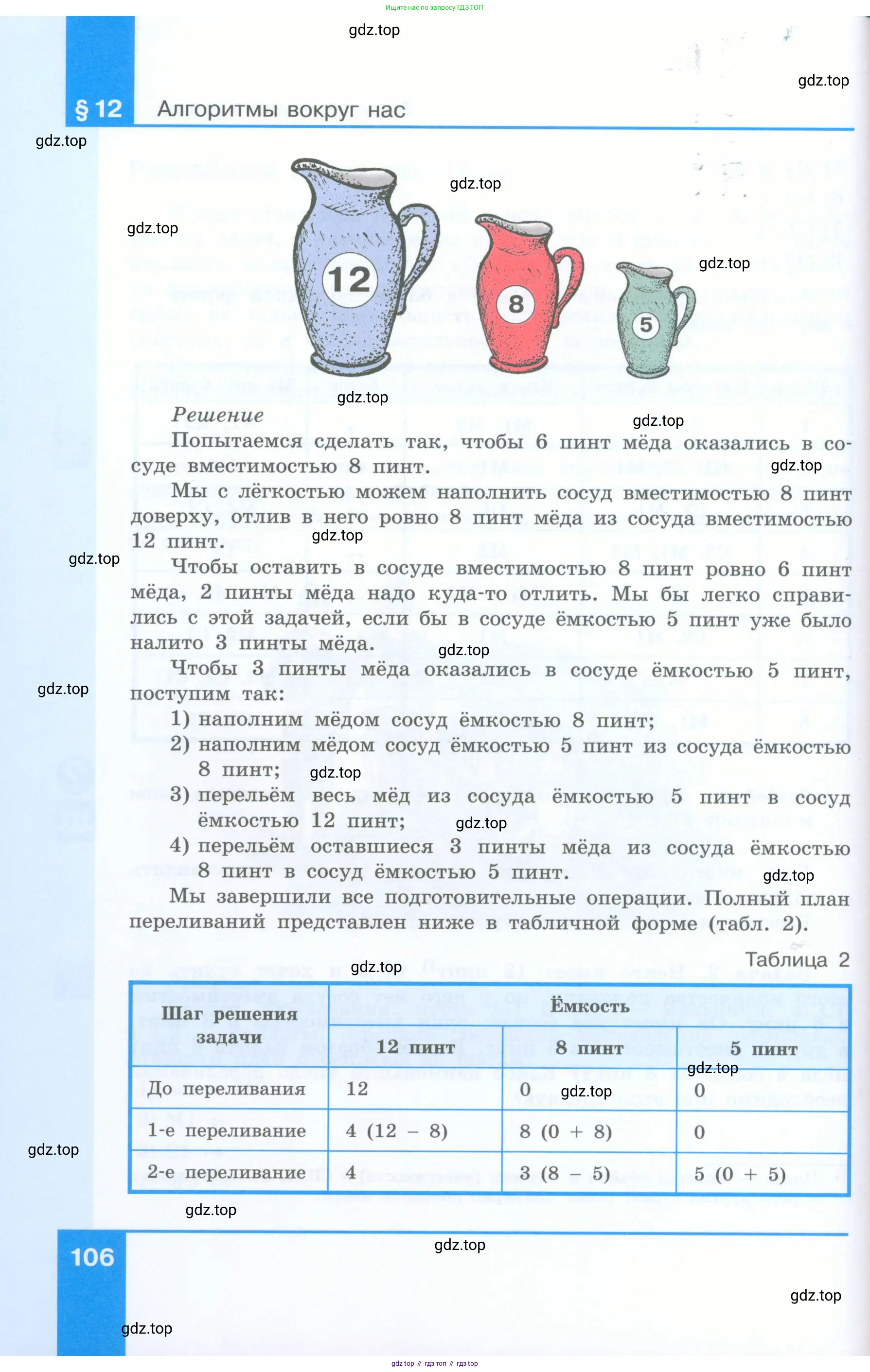 Информатика, 5 класс Учебник, авторы: Босова Людмила Леонидовна, Босова Анна Юрьевна, издательство Просвещение, Москва, 2023, страница 106