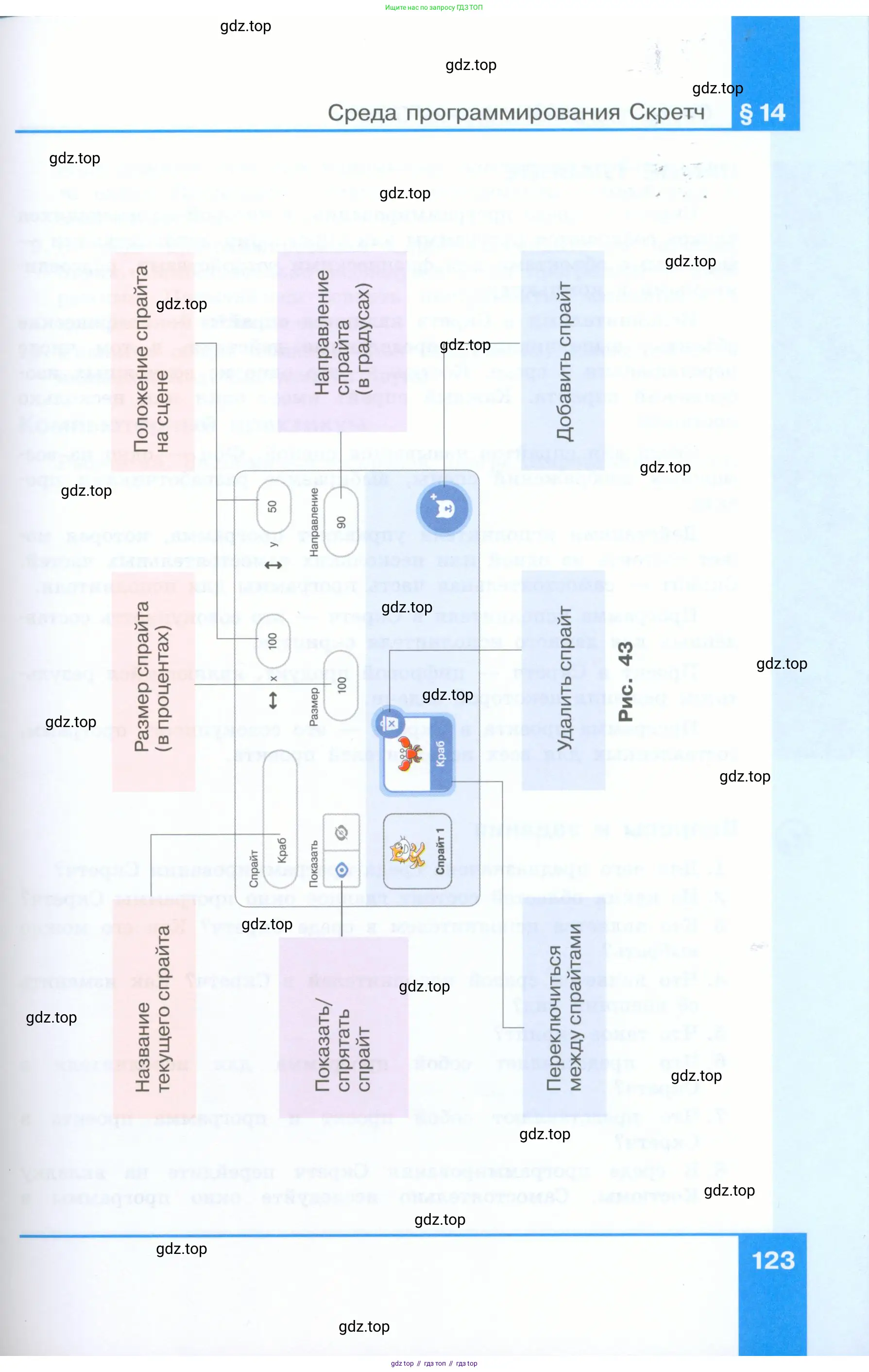 Информатика, 5 класс Учебник, авторы: Босова Людмила Леонидовна, Босова Анна Юрьевна, издательство Просвещение, Москва, 2023, страница 123