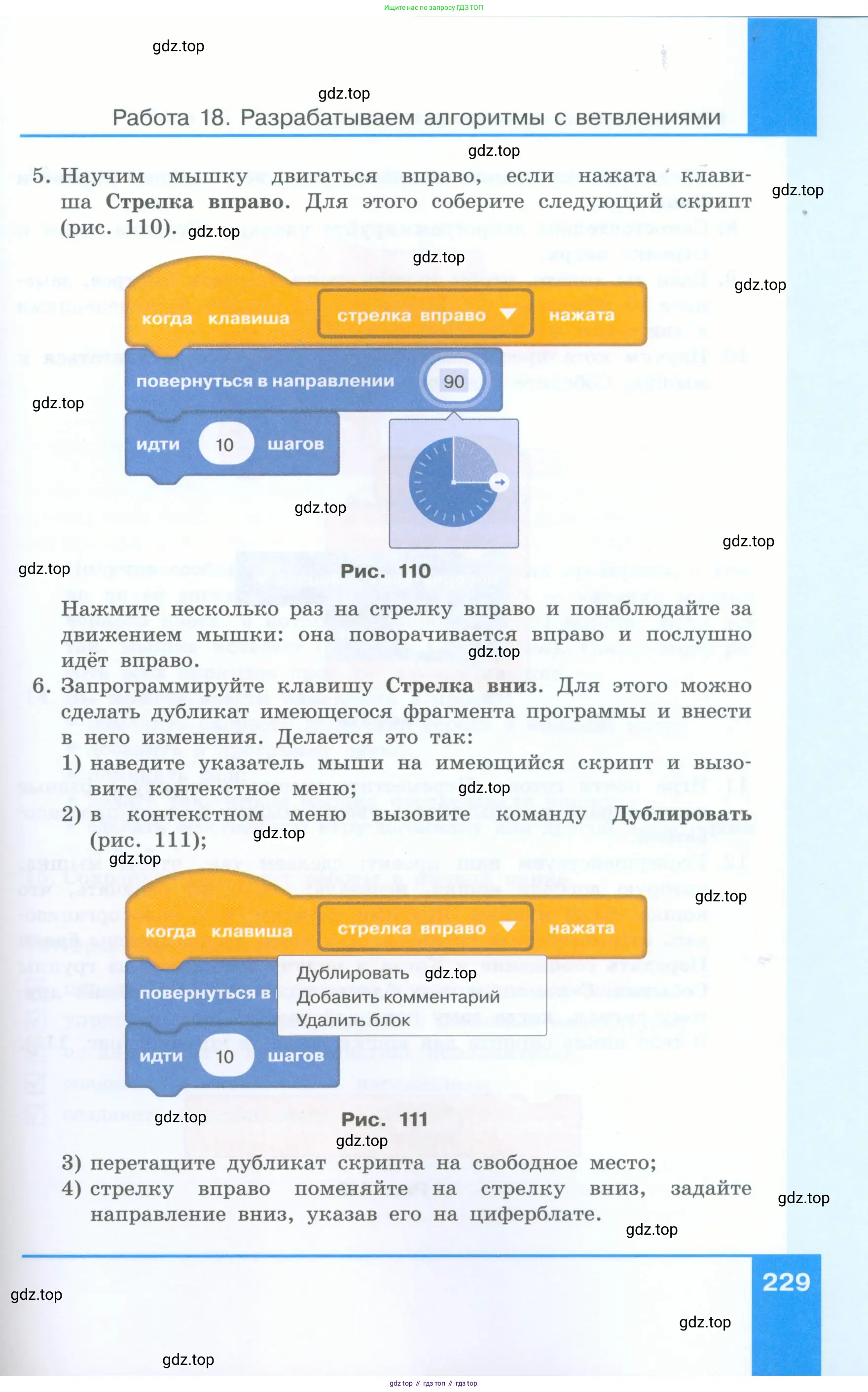 Информатика, 5 класс Учебник, авторы: Босова Людмила Леонидовна, Босова Анна Юрьевна, издательство Просвещение, Москва, 2023, страница 229