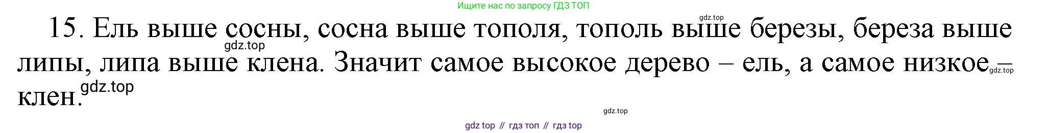 Информатика, 5 класс Учебник, авторы: Босова Людмила Леонидовна, Босова Анна Юрьевна, издательство Просвещение, Москва, 2023, страница 100, номер 15, Решение