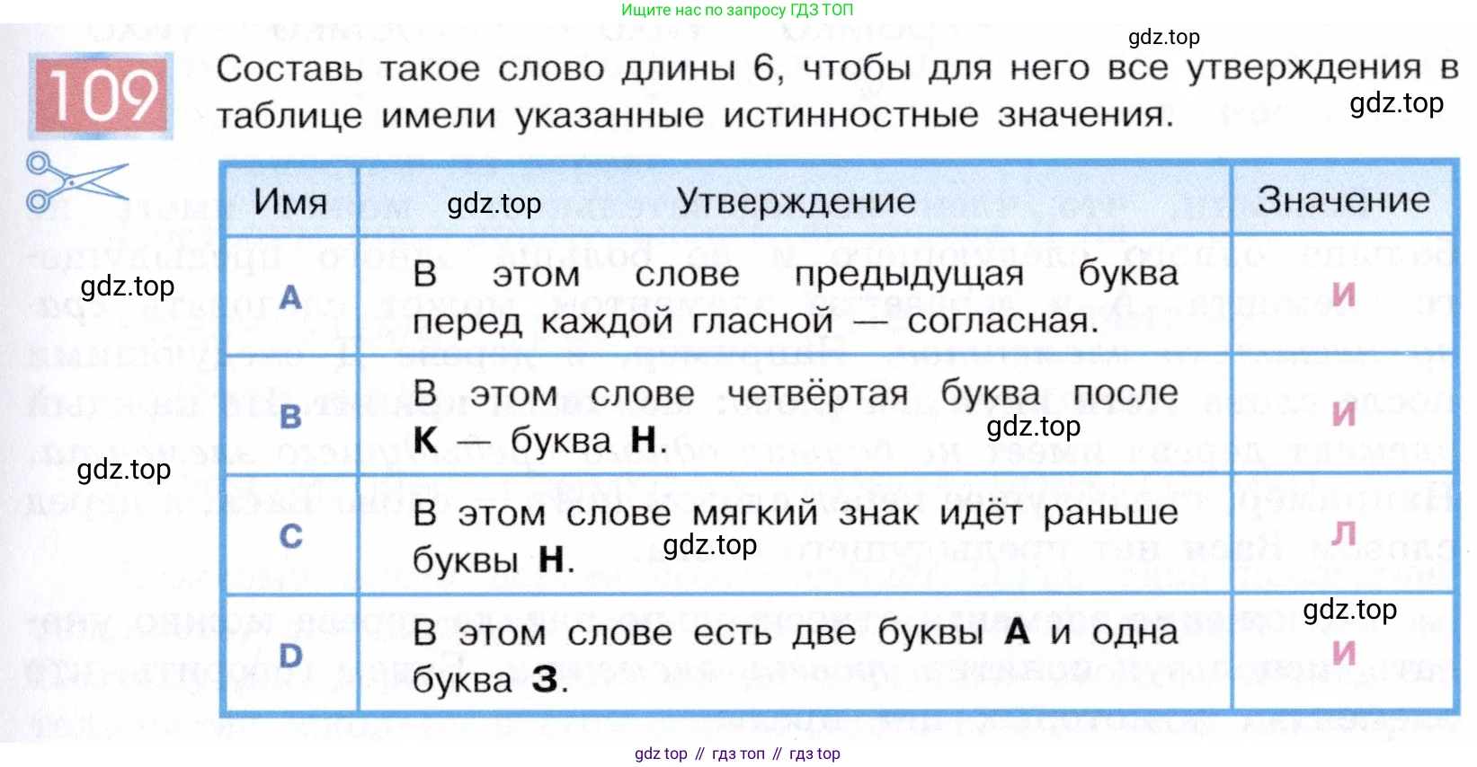 ГДЗ Информатика, 5 класс Учебник, авторы: Семенов Алексей Львович, Рудченко Татьяна Александровна, издательство Просвещение, Москва, 2019, страница 63, номер 109, Условие