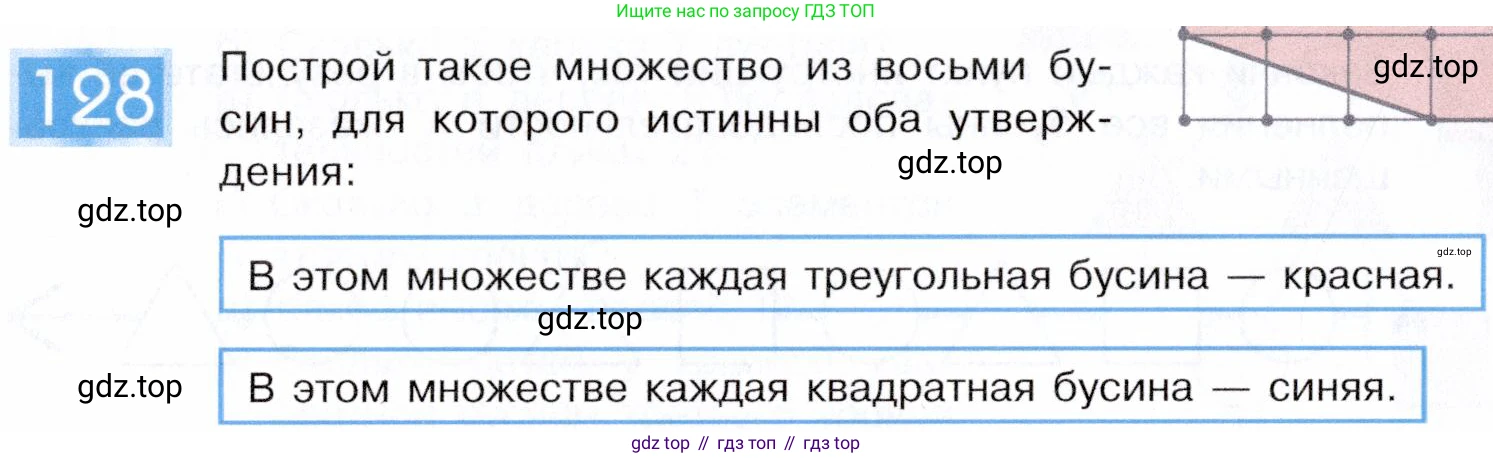 ГДЗ Информатика, 5 класс Учебник, авторы: Семенов Алексей Львович, Рудченко Татьяна Александровна, издательство Просвещение, Москва, 2019, страница 72, номер 128, Условие