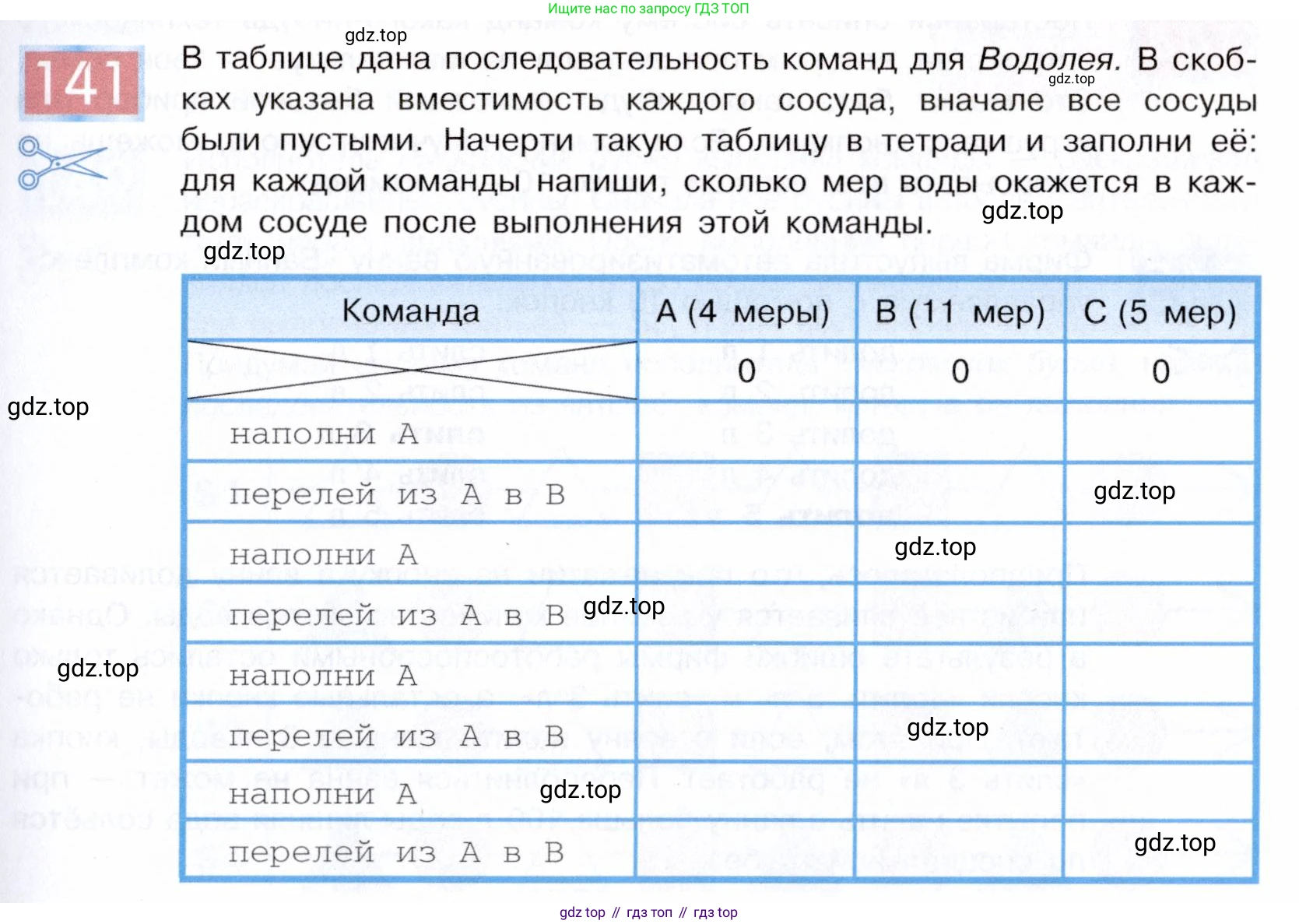 ГДЗ Информатика, 5 класс Учебник, авторы: Семенов Алексей Львович, Рудченко Татьяна Александровна, издательство Просвещение, Москва, 2019, страница 79, номер 141, Условие
