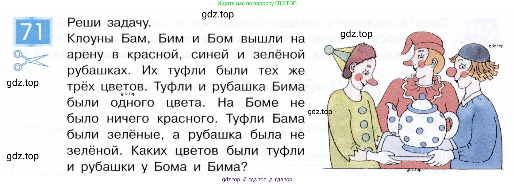 ГДЗ Информатика, 5 класс Учебник, авторы: Семенов Алексей Львович, Рудченко Татьяна Александровна, издательство Просвещение, Москва, 2019, страница 48, номер 71, Условие