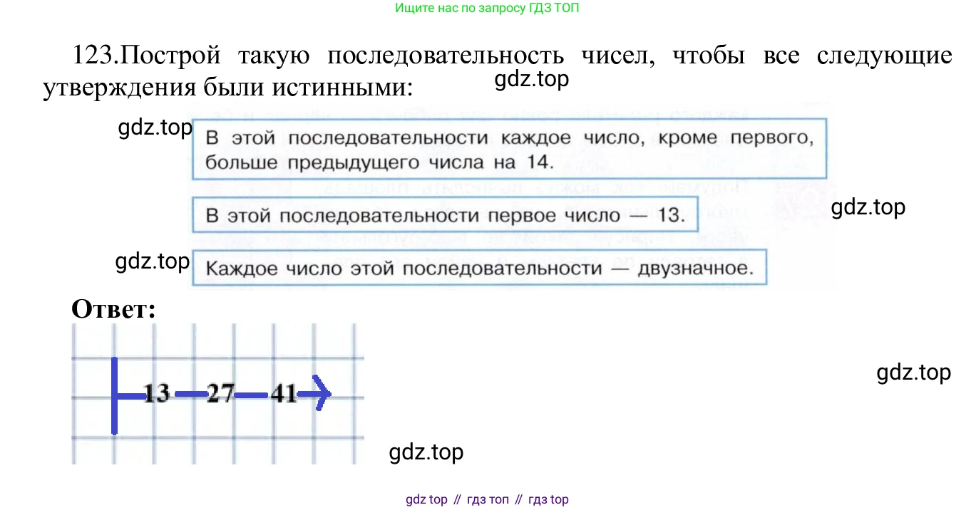 ГДЗ Информатика, 5 класс Учебник, авторы: Семенов Алексей Львович, Рудченко Татьяна Александровна, издательство Просвещение, Москва, 2019, страница 71, номер 123, Решение