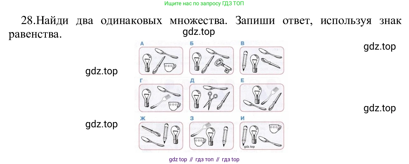 ГДЗ Информатика, 5 класс Учебник, авторы: Семенов Алексей Львович, Рудченко Татьяна Александровна, издательство Просвещение, Москва, 2019, страница 22, номер 28, Решение