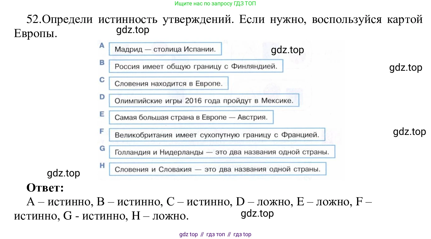 ГДЗ Информатика, 5 класс Учебник, авторы: Семенов Алексей Львович, Рудченко Татьяна Александровна, издательство Просвещение, Москва, 2019, страница 36, номер 52, Решение