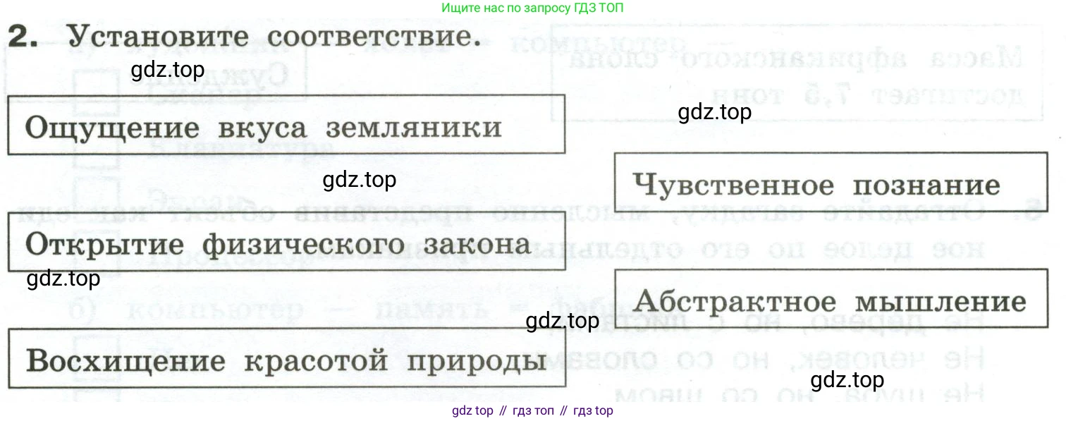 Информатика, 6 класс Самостоятельные и контрольные работы, авторы: Босова Людмила Леонидовна, Босова Анна Юрьевна, издательство Просвещение, Москва, 2020, страница 15, номер 2, Условие
