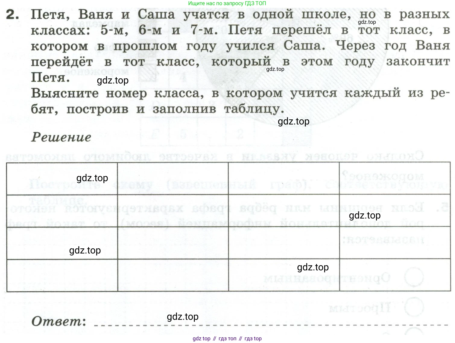 Информатика, 6 класс Самостоятельные и контрольные работы, авторы: Босова Людмила Леонидовна, Босова Анна Юрьевна, издательство Просвещение, Москва, 2020, страница 27, номер 2, Условие