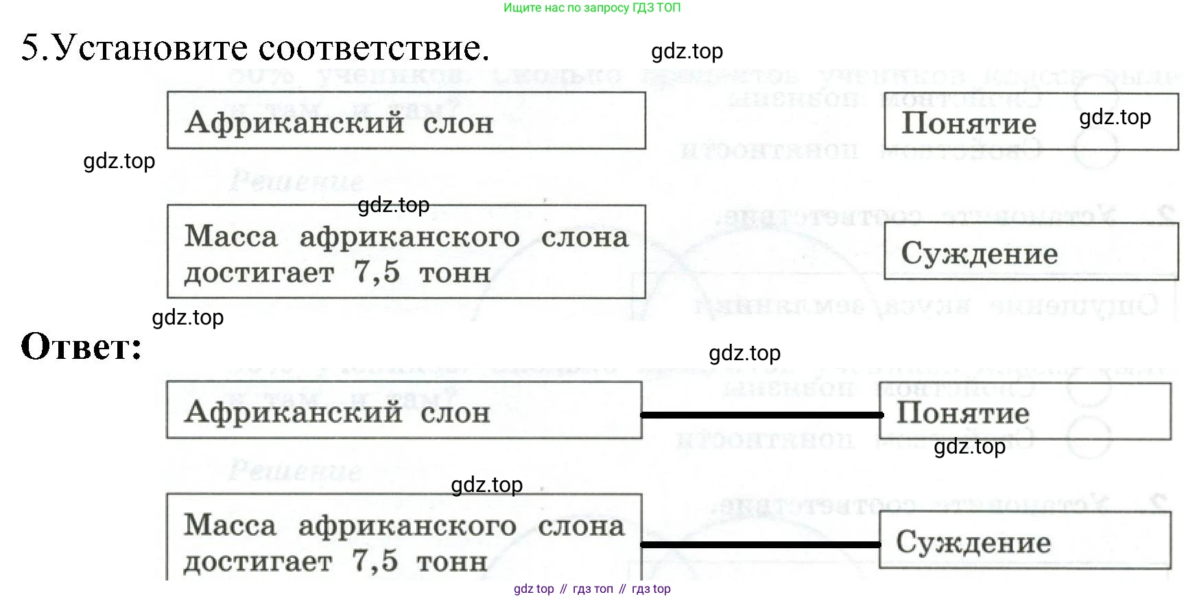 Информатика, 6 класс Самостоятельные и контрольные работы, авторы: Босова Людмила Леонидовна, Босова Анна Юрьевна, издательство Просвещение, Москва, 2020, страница 16, номер 5, Решение