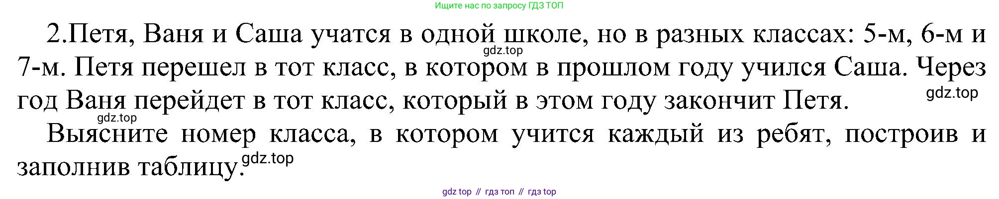 Информатика, 6 класс Самостоятельные и контрольные работы, авторы: Босова Людмила Леонидовна, Босова Анна Юрьевна, издательство Просвещение, Москва, 2020, страница 27, номер 2, Решение