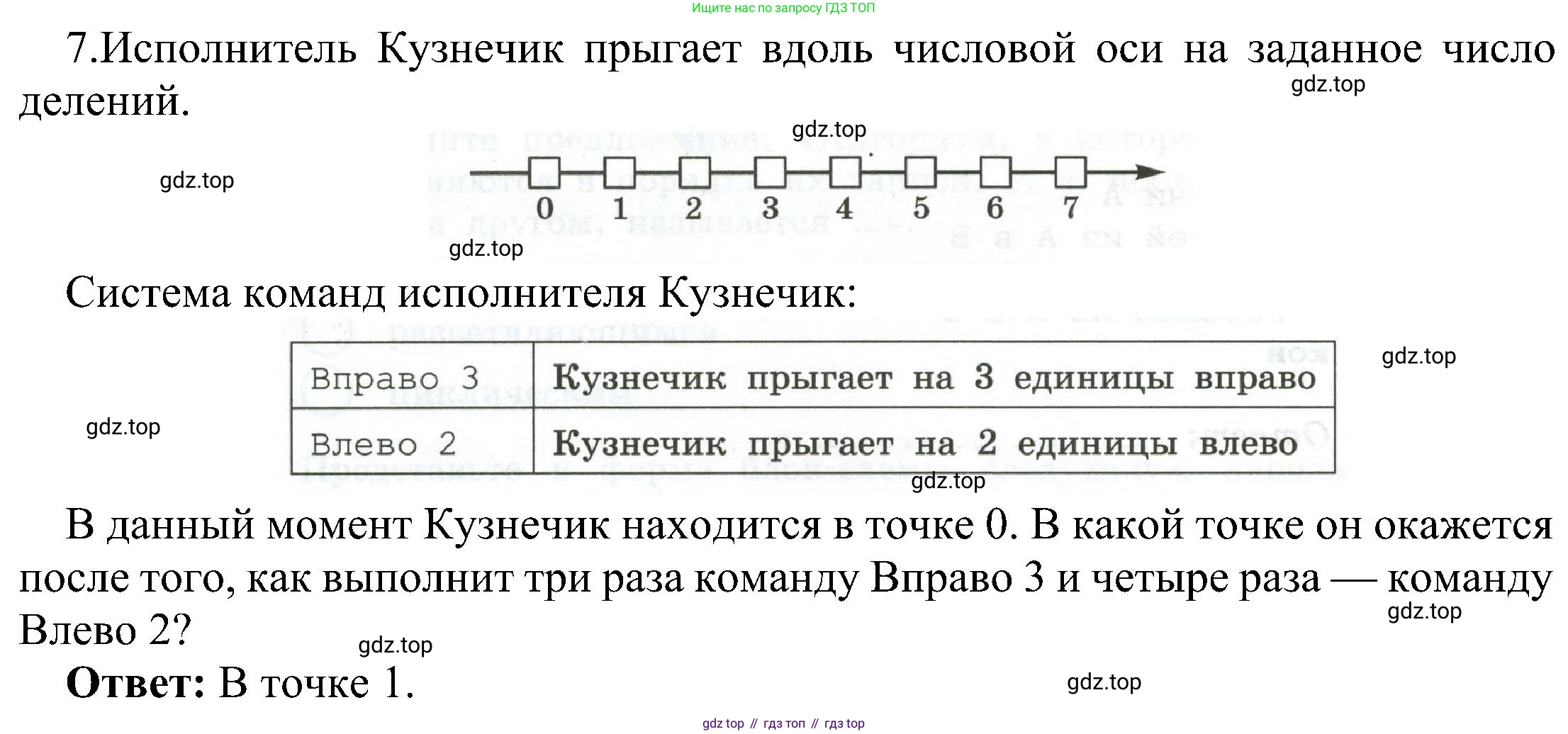 Информатика, 6 класс Самостоятельные и контрольные работы, авторы: Босова Людмила Леонидовна, Босова Анна Юрьевна, издательство Просвещение, Москва, 2020, страница 43, номер 7, Решение