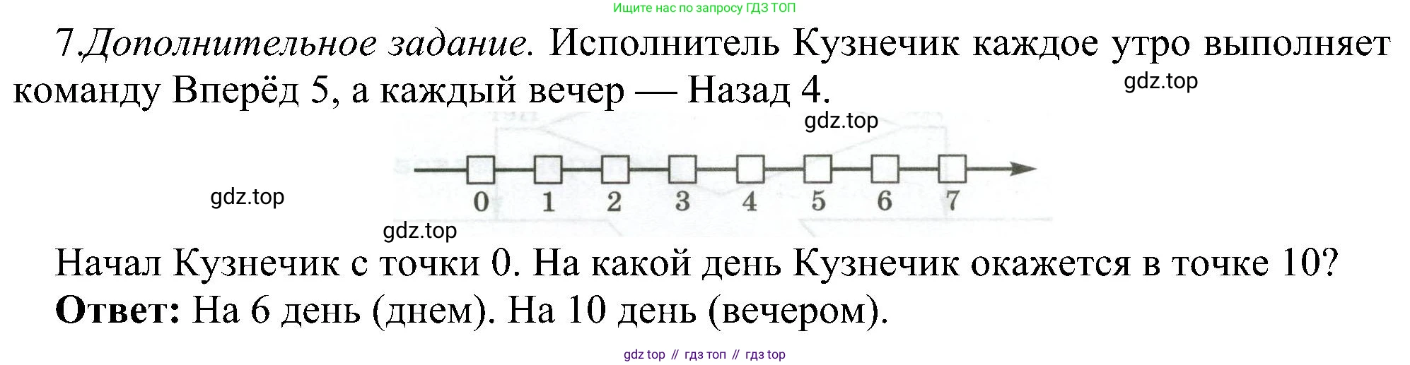 Информатика, 6 класс Самостоятельные и контрольные работы, авторы: Босова Людмила Леонидовна, Босова Анна Юрьевна, издательство Просвещение, Москва, 2020, страница 47, номер 7, Решение