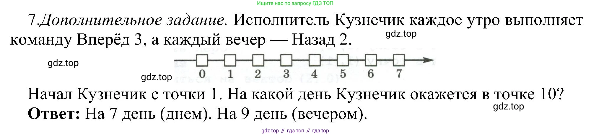 Информатика, 6 класс Самостоятельные и контрольные работы, авторы: Босова Людмила Леонидовна, Босова Анна Юрьевна, издательство Просвещение, Москва, 2020, страница 49, номер 7, Решение