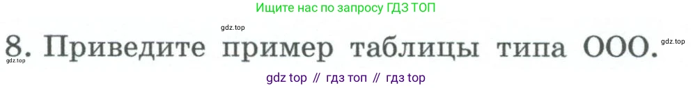 ГДЗ Информатика, 6 класс Учебник, авторы: Босова Людмила Леонидовна, Босова Анна Юрьевна, издательство Просвещение, Москва, 2023, голубого цвета, страница 91, номер 8, Условие