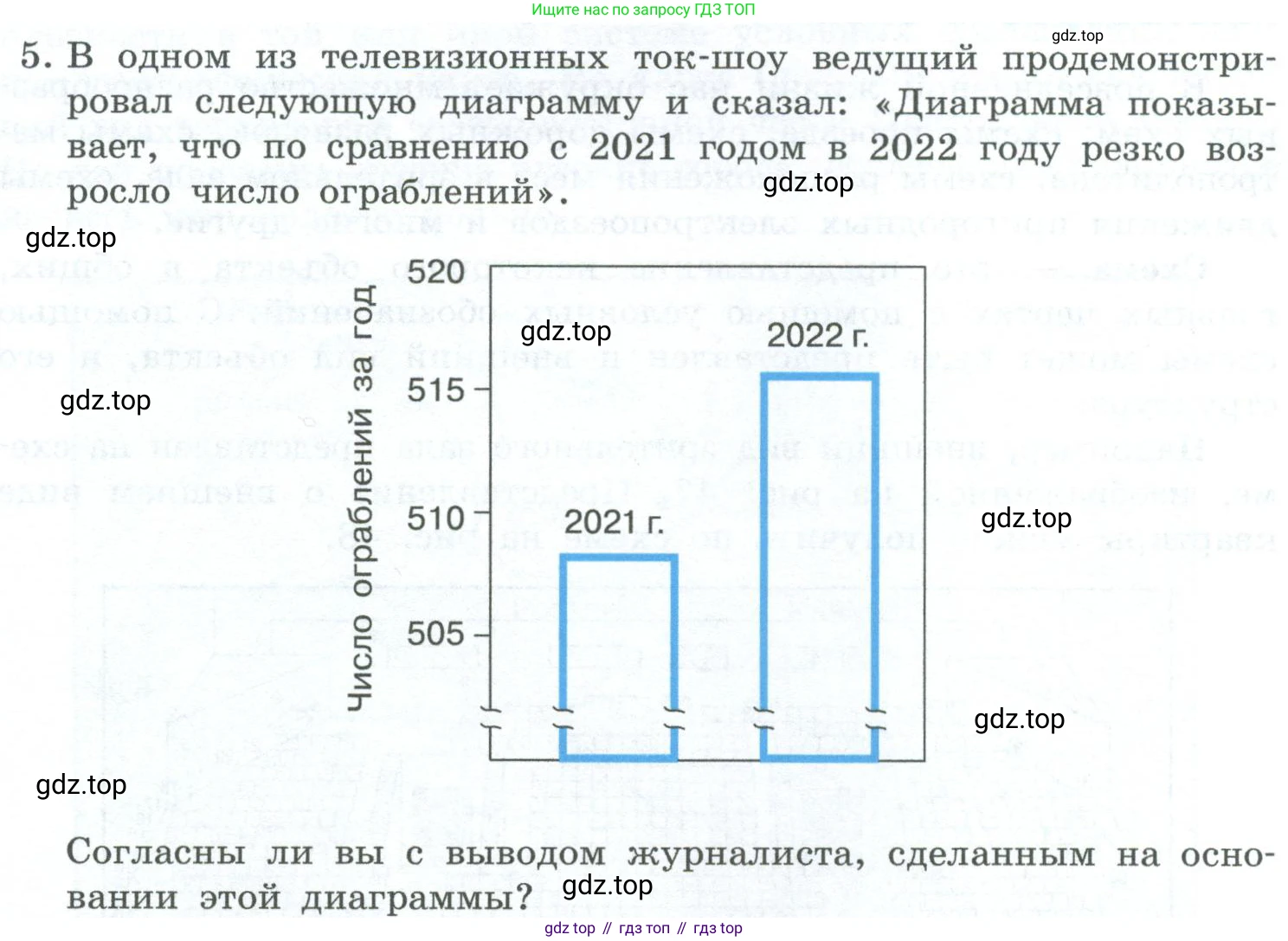 ГДЗ Информатика, 6 класс Учебник, авторы: Босова Людмила Леонидовна, Босова Анна Юрьевна, издательство Просвещение, Москва, 2023, голубого цвета, страница 103, номер 5, Условие