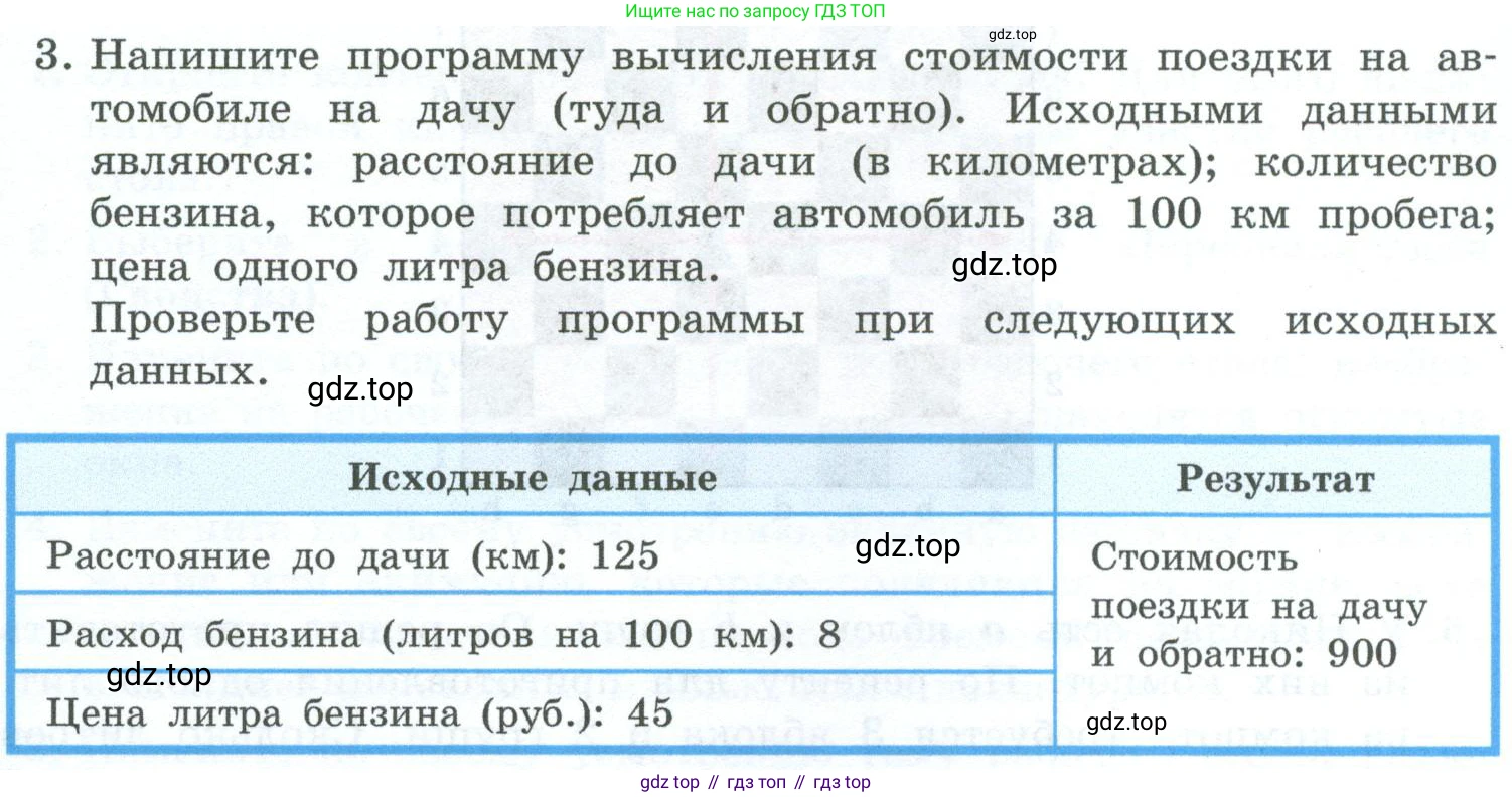 ГДЗ Информатика, 6 класс Учебник, авторы: Босова Людмила Леонидовна, Босова Анна Юрьевна, издательство Просвещение, Москва, 2023, голубого цвета, страница 165, номер 3, Условие