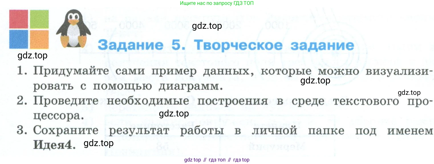 ГДЗ Информатика, 6 класс Учебник, авторы: Босова Людмила Леонидовна, Босова Анна Юрьевна, издательство Просвещение, Москва, 2023, голубого цвета, страница 225, номер 5, Условие