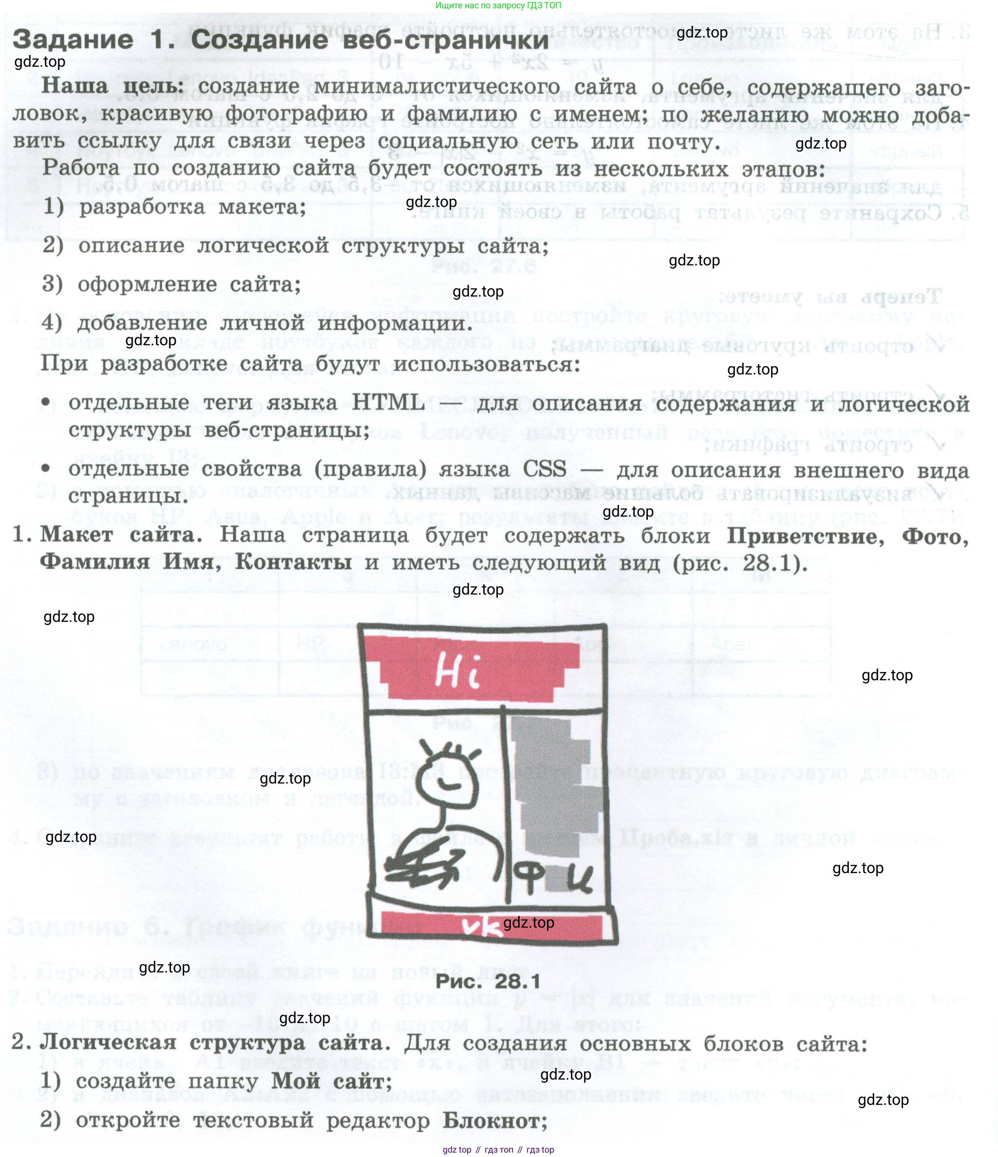 ГДЗ Информатика, 7-9 класс Компьютерный практикум, авторы: Босова Людмила Леонидовна, Босова Анна Юрьевна, Аквилянов Никита Александрович, издательство Просвещение, Москва, 2020, страница 168, Условие