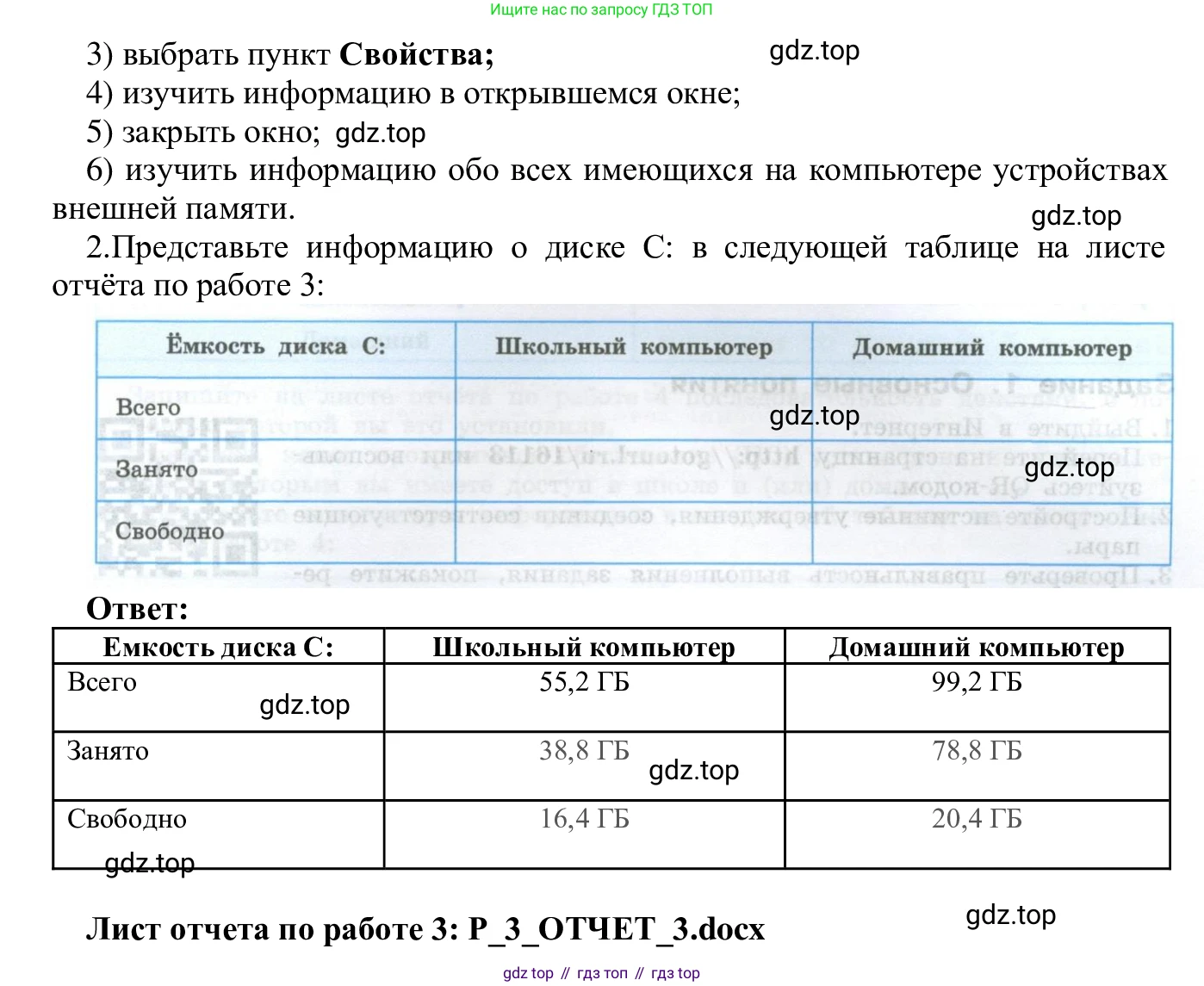 ГДЗ Информатика, 7-9 класс Компьютерный практикум, авторы: Босова Людмила Леонидовна, Босова Анна Юрьевна, Аквилянов Никита Александрович, издательство Просвещение, Москва, 2020, страница 12, Решение (продолжение 2)
