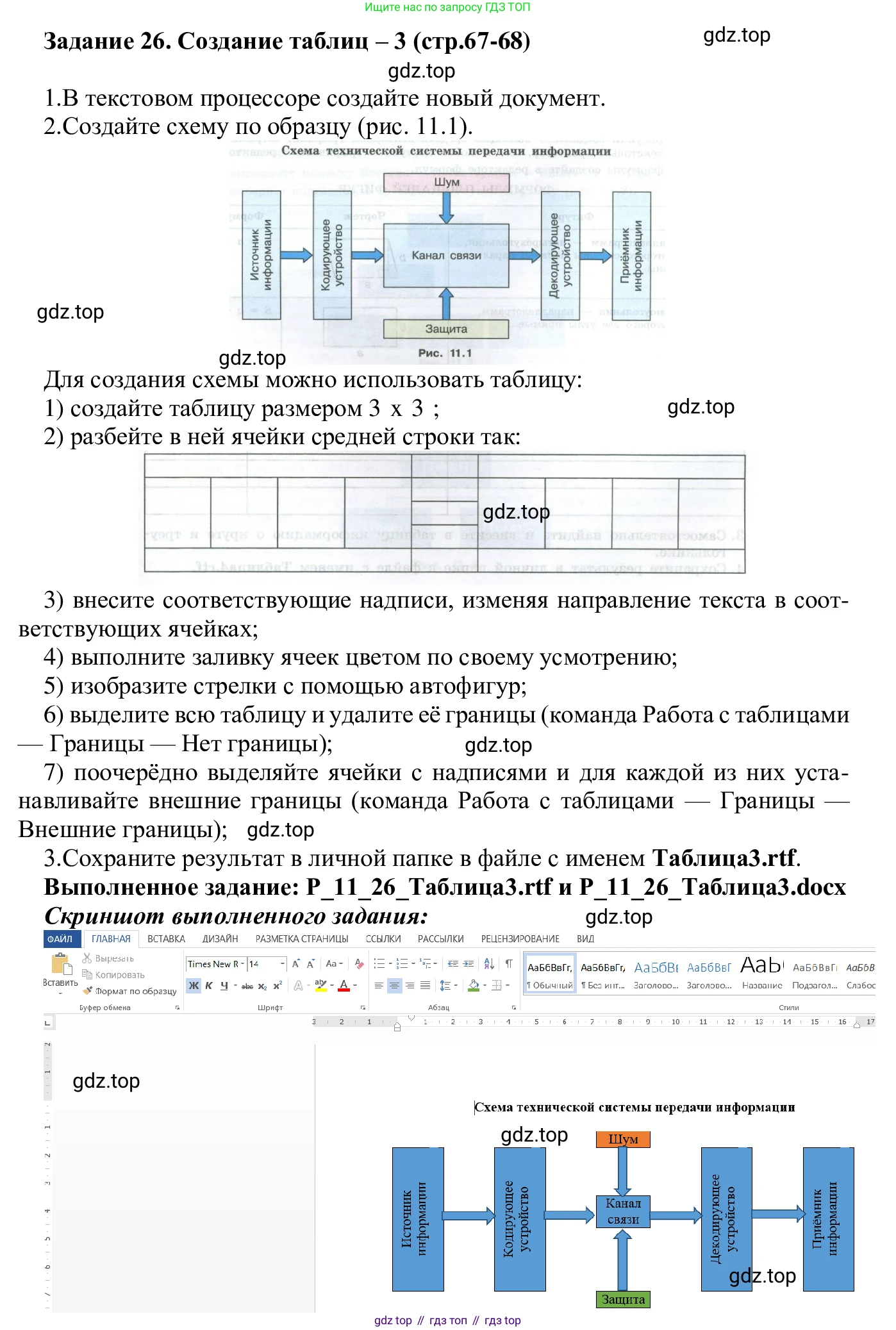 ГДЗ Информатика, 7-9 класс Компьютерный практикум, авторы: Босова Людмила Леонидовна, Босова Анна Юрьевна, Аквилянов Никита Александрович, издательство Просвещение, Москва, 2020, страница 67, Решение