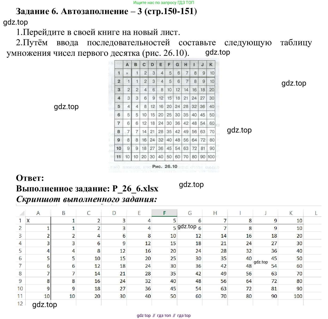 ГДЗ Информатика, 7-9 класс Компьютерный практикум, авторы: Босова Людмила Леонидовна, Босова Анна Юрьевна, Аквилянов Никита Александрович, издательство Просвещение, Москва, 2020, страница 150, Решение