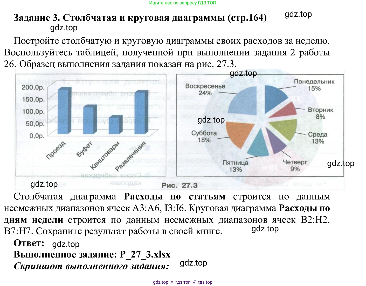 ГДЗ Информатика, 7-9 класс Компьютерный практикум, авторы: Босова Людмила Леонидовна, Босова Анна Юрьевна, Аквилянов Никита Александрович, издательство Просвещение, Москва, 2020, страница 164, Решение
