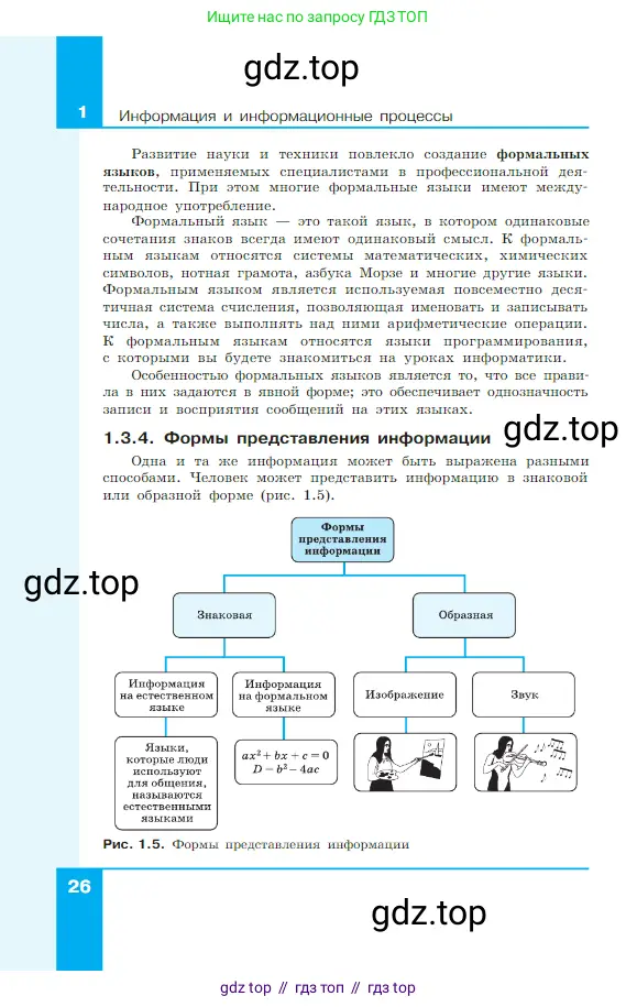 Информатика, 7 класс Учебник, авторы: Босова Людмила Леонидовна, Босова Анна Юрьевна, издательство Просвещение, Москва, 2023, страница 26