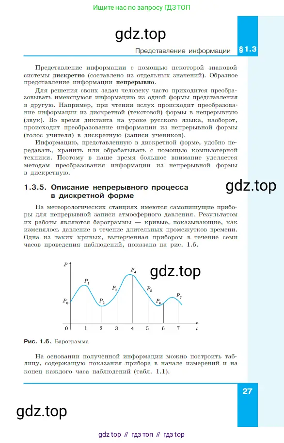 Информатика, 7 класс Учебник, авторы: Босова Людмила Леонидовна, Босова Анна Юрьевна, издательство Просвещение, Москва, 2023, страница 27