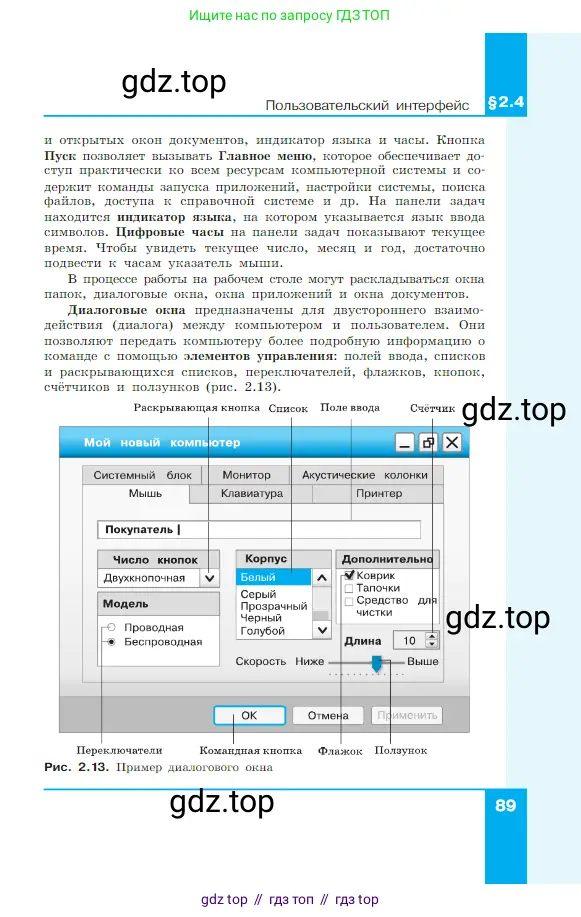 Информатика, 7 класс Учебник, авторы: Босова Людмила Леонидовна, Босова Анна Юрьевна, издательство Просвещение, Москва, 2023, страница 89
