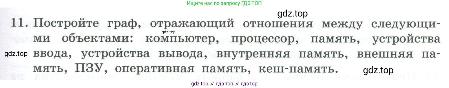 ГДЗ Информатика, 7 класс Учебник, авторы: Босова Людмила Леонидовна, Босова Анна Юрьевна, Аквилянов Никита Александрович, издательство Просвещение, Москва, 2024, Часть 1, страница 67, номер 11, Условие