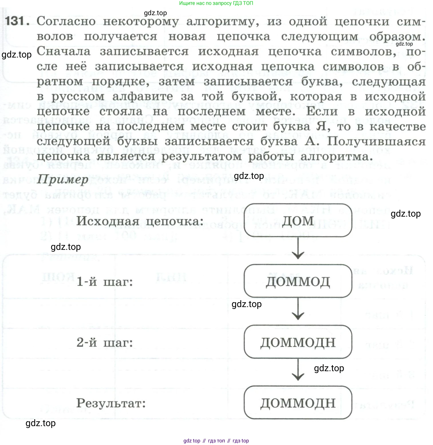Информатика, 8 класс рабочая тетрадь, авторы: Босова Людмила Леонидовна, Босова Анна Юрьевна, издательство Просвещение, Москва, 2023, Часть 1, страница 89, номер 131, Условие