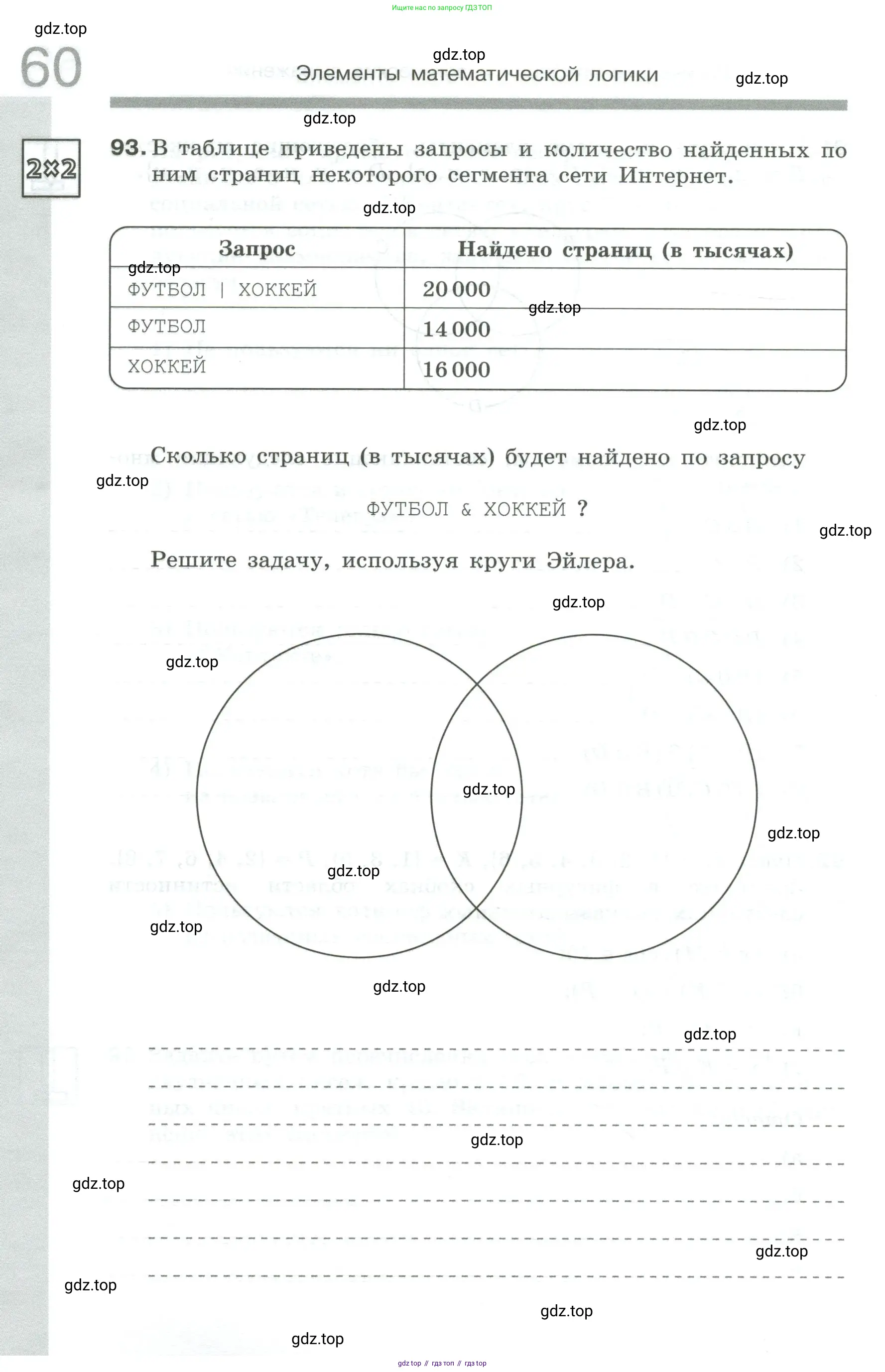 Информатика, 8 класс рабочая тетрадь, авторы: Босова Людмила Леонидовна, Босова Анна Юрьевна, издательство Просвещение, Москва, 2023, Часть 1, страница 60
