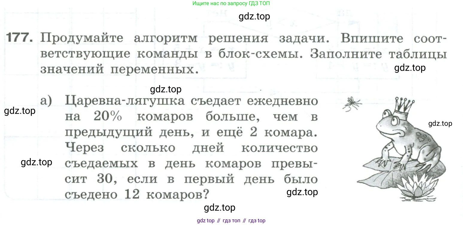 Информатика, 8 класс рабочая тетрадь, авторы: Босова Людмила Леонидовна, Босова Анна Юрьевна, издательство Просвещение, Москва, 2023, Часть 2, страница 30, номер 177, Условие