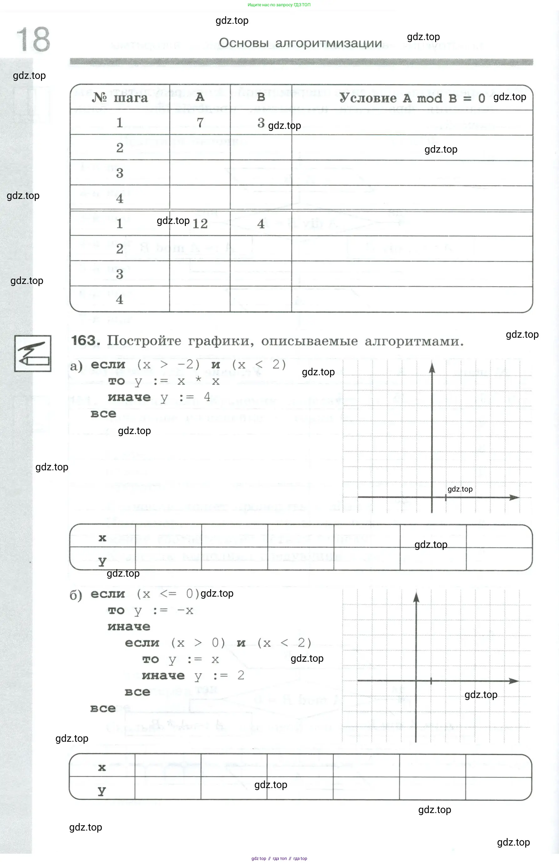 Информатика, 8 класс рабочая тетрадь, авторы: Босова Людмила Леонидовна, Босова Анна Юрьевна, издательство Просвещение, Москва, 2023, Часть 1, страница 18