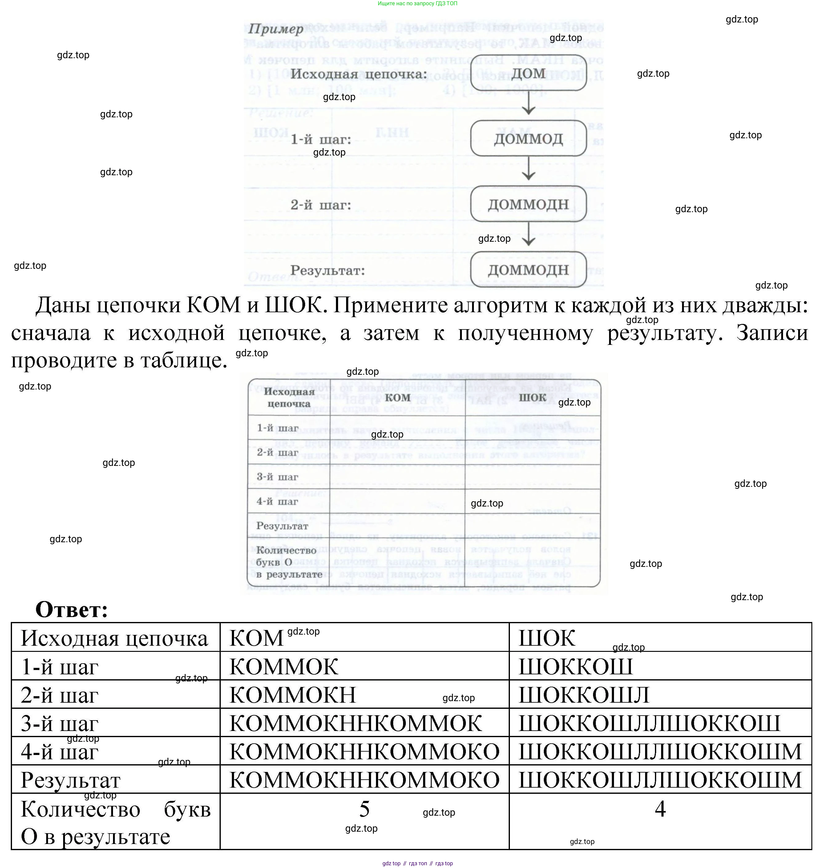 Информатика, 8 класс рабочая тетрадь, авторы: Босова Людмила Леонидовна, Босова Анна Юрьевна, издательство Просвещение, Москва, 2023, Часть 1, страница 89, номер 131, Решение (продолжение 2)