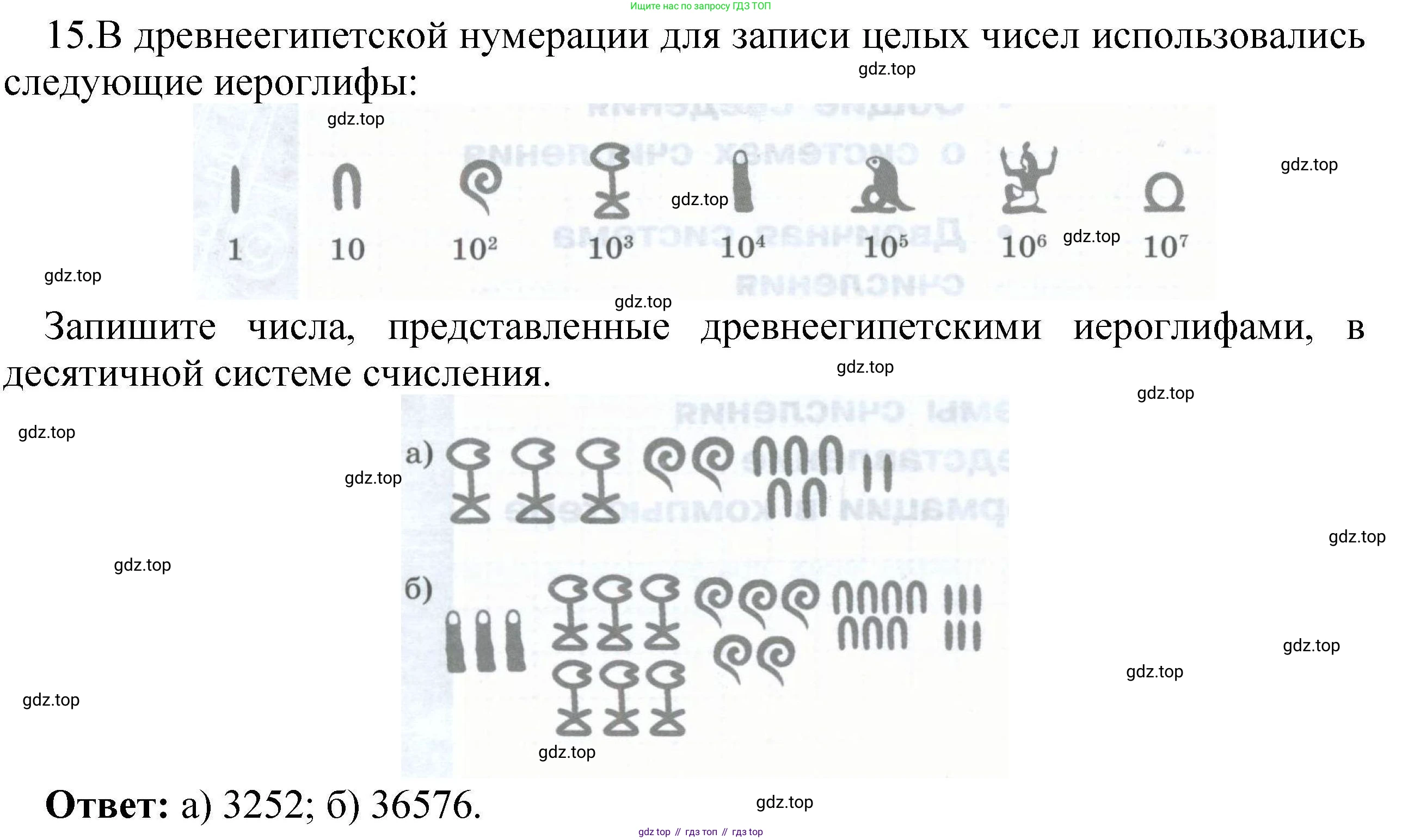 Информатика, 8 класс рабочая тетрадь, авторы: Босова Людмила Леонидовна, Босова Анна Юрьевна, издательство Просвещение, Москва, 2023, Часть 1, страница 16, номер 15, Решение