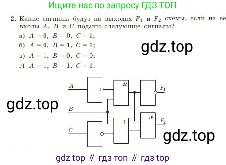 ГДЗ Информатика, 8 класс Учебник, авторы: Босова Людмила Леонидовна, Босова Анна Юрьевна, издательство Просвещение, Москва, 2023, страница 69, номер 2, Условие