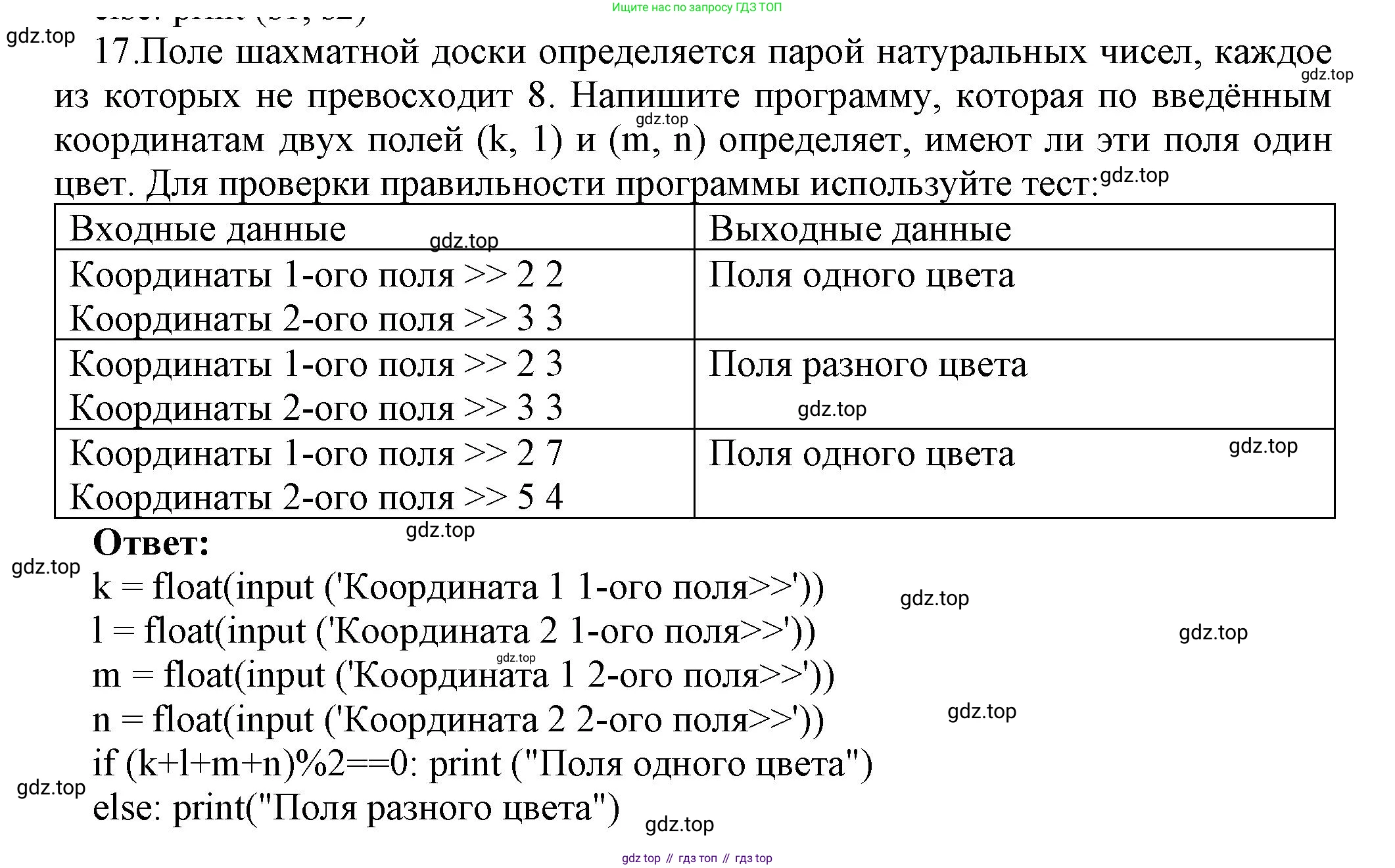 ГДЗ Информатика, 8 класс Учебник, авторы: Босова Людмила Леонидовна, Босова Анна Юрьевна, издательство Просвещение, Москва, 2023, страница 242, номер 17, Решение